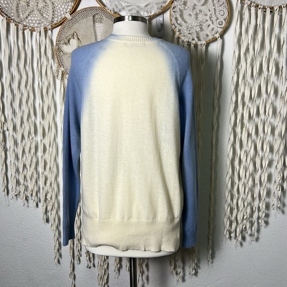 Diesel Wool Blend Cream and Blue Sweater Size XS - Picture 6 of 11